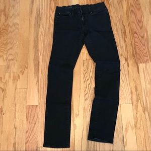 Ann Taylor Modern Fit Skinny Dark Jeans 8Tall EUC